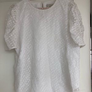 Loft Spring White Shirt